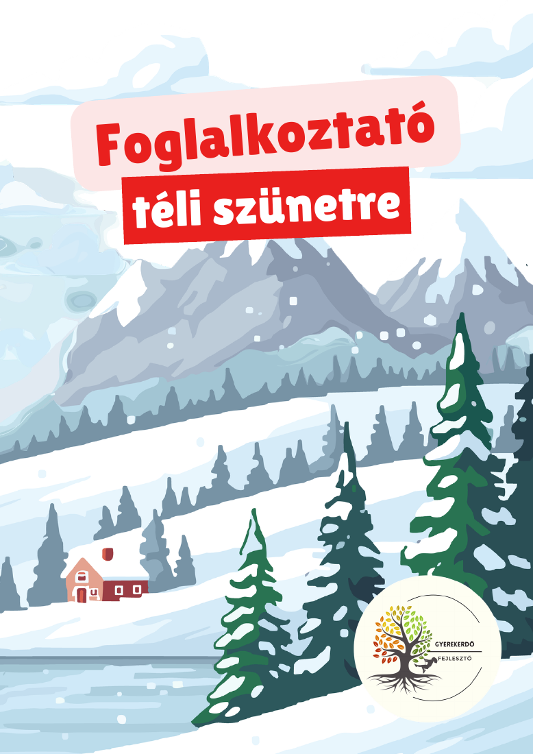 A teljes téli foglalkoztató borítója